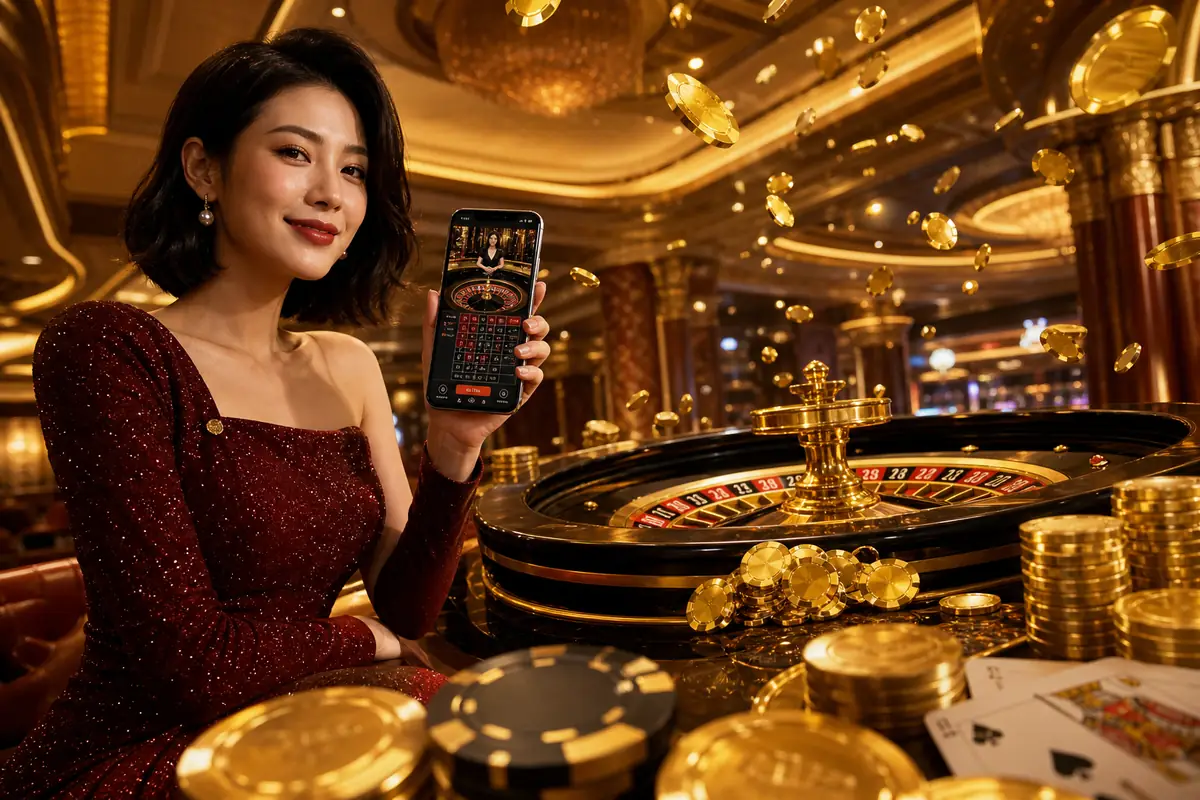 bnk88 Live Dealer Baccarat ကာသီနိုဝိုင်း